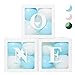 PartyHooman 1st Birthday ONE Boxes Boy Decorations with 24 Balloons Clear Cube Blocks ONE Letters for Cake Smash Photoshoot Props Backdrop - Image 3