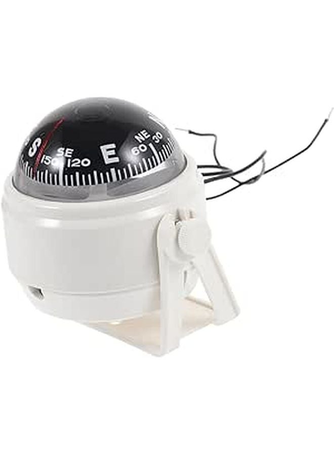 High Precision Car Dashboard Compass Easy Install Essential for Road Trips - Image 1