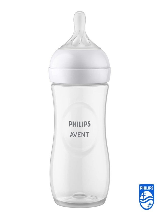 Avent Philips Avent Natural Plastic Baby Feeding Bottle | No.1 Brand Recommended by Moms Worldwide | 1 Months+ Baby | Mimics Breastfeeding | Uniquely Designed Nipple | Pack of 1| SCY903/01 - Image 2