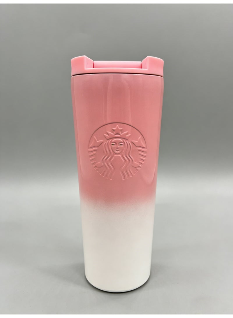 ستاربكس 304 الفولاذ المقاوم للصدأ قدرة كبيرة كأس المياه كأس العزل - Image 4