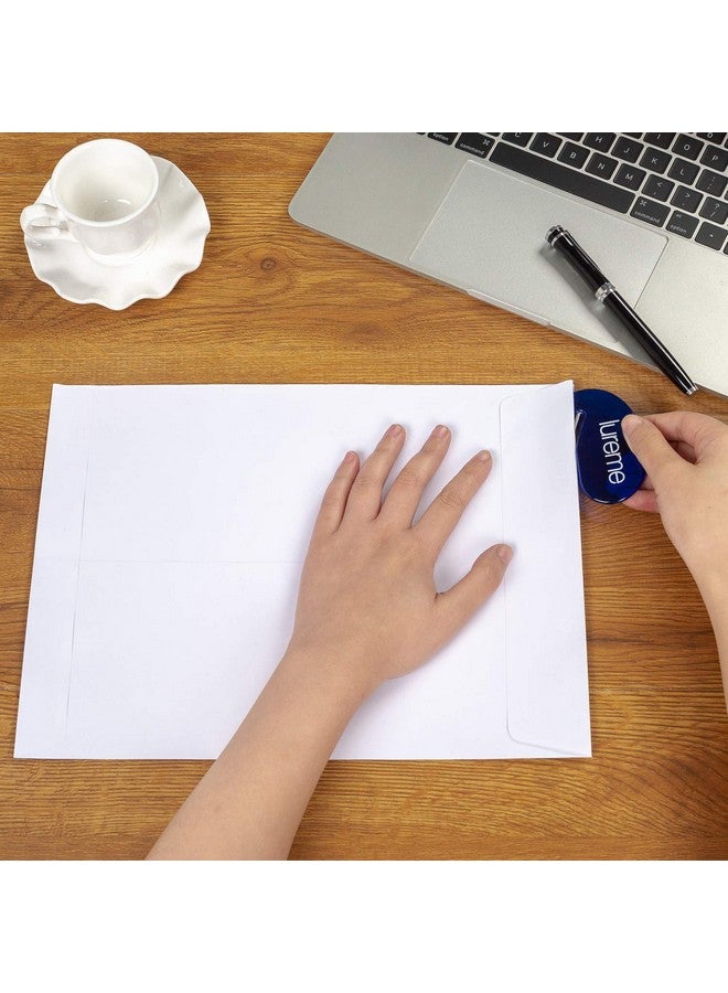 LUREME 100 9 X 12 Self Seal Security White Catalog Envelopes Ultra Strong Quickseal For Secure Mailing Documents Photos Heavy 28Lb Paper (Me000001) - Image 4