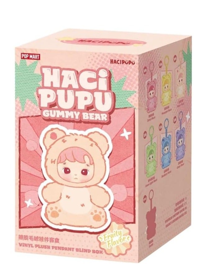 Pop Mart x Momiji Pop Mart HACIPUPU Gummy Bear Series Vinyl Plush Pendant Single Blind Box - Image 1