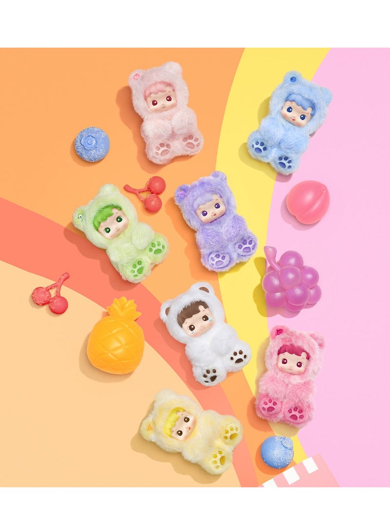 Pop Mart x Momiji Pop Mart HACIPUPU Gummy Bear Series Vinyl Plush Pendant Single Blind Box - Image 2