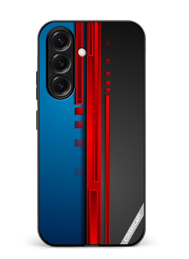 VR CREATIVE Protective Case Cover For Samsung Galaxy S25 Plus Abstract Design Multicolour