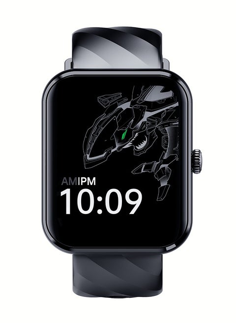 GT smart watch for women and men, 1.75-inch AMOLED screen with answer and call, IP68 waterproof, heart rate, blood oxygen, sleep tracker, 120+ sports modes, compatible with Android iOS