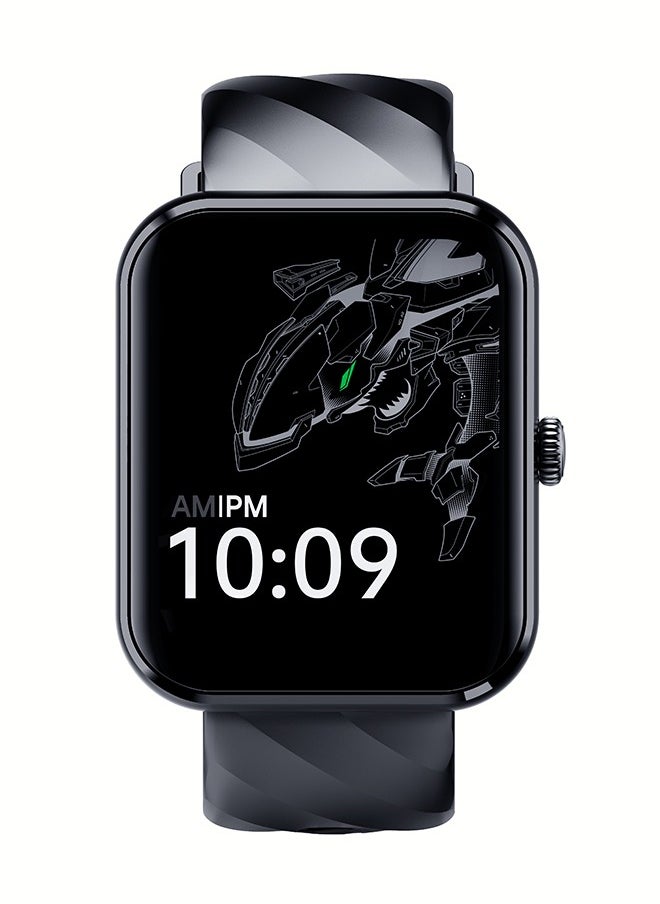 GT smart watch for women and men, 1.75-inch AMOLED screen with answer and call, IP68 waterproof, heart rate, blood oxygen, sleep tracker, 120+ sports modes, compatible with Android iOS
