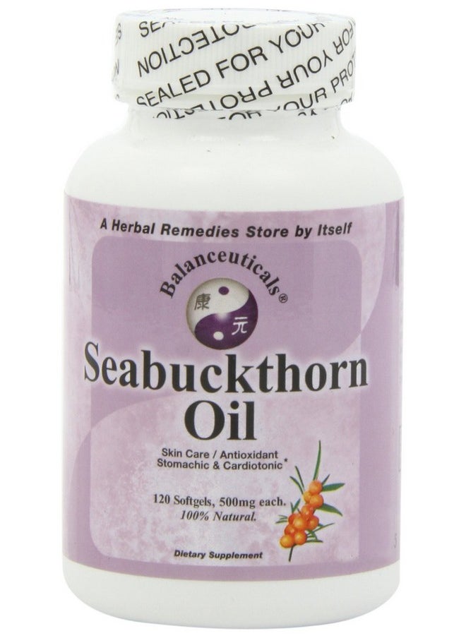 Balanceuticals - Seabuckthorn Oil 120 Softgels 500Mg Each - Image 1