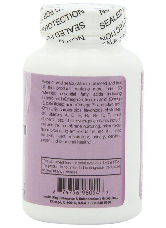 Balanceuticals - Seabuckthorn Oil 120 Softgels 500Mg Each - Image 1