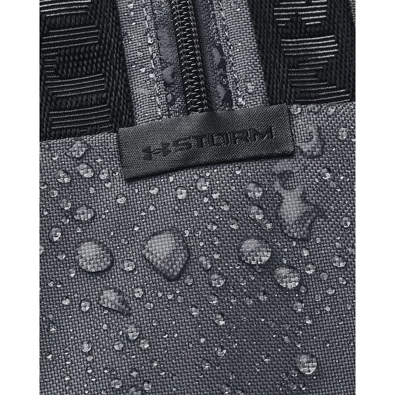 Under Armour Unisex Loudon Backpack, Pitch Gray (012)/Black, One Size Fits All - Image 3