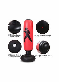 KASTWAVE Fitness Punching Bag，Inflatable Kids Target Bag Freestanding Heavy Punching Bag  - Image 4
