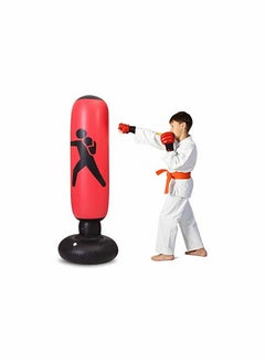KASTWAVE Fitness Punching Bag，Inflatable Kids Target Bag Freestanding Heavy Punching Bag  - Image 1