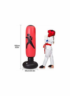 KASTWAVE Fitness Punching Bag，Inflatable Kids Target Bag Freestanding Heavy Punching Bag  - Image 5