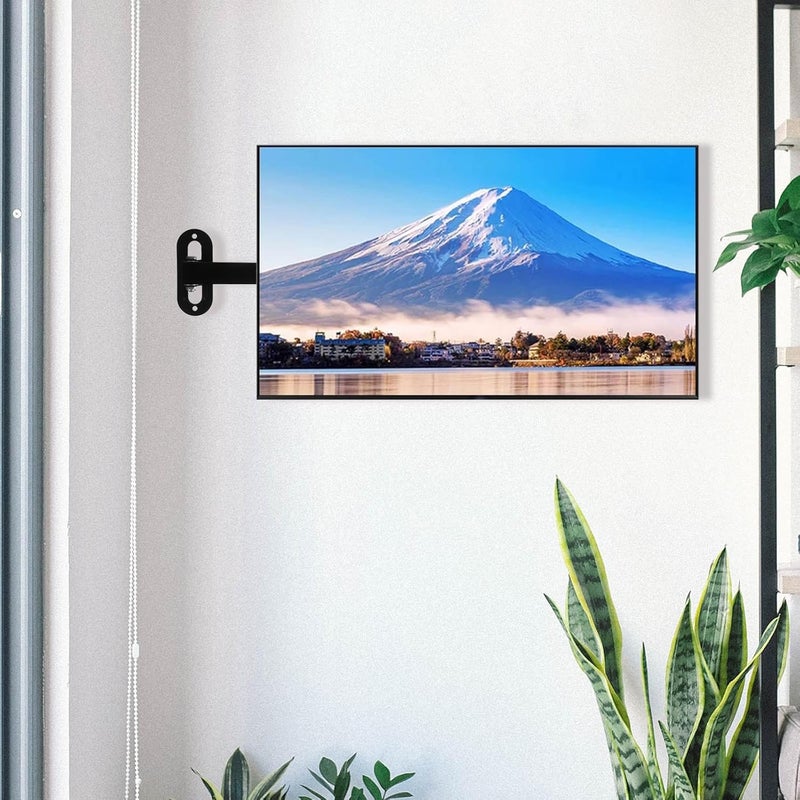Zerodeko Adjustable 14-27 Inch Computer Monitor Wall Mount Bracket with Rotation, Fixed Tv Frame Holder for Office and Home Use - Image 4