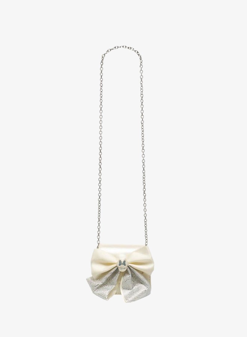 Disney Minnie Mouse School Crossbody Bag With Chain Strap - 7x11x13.5 CM - Image 3