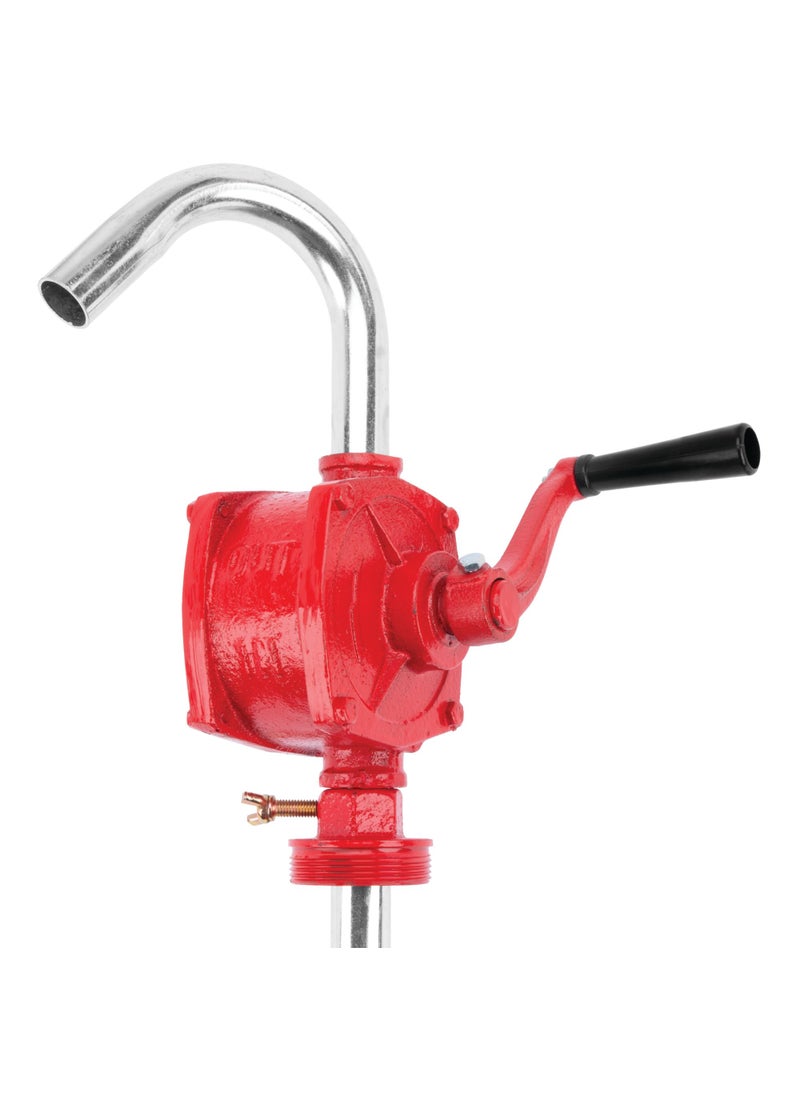 Performance Tool Performance Tool W54270 Rotary Barrel Pump, Pumps Light to Medium Viscosity Oils, 3 Piece Suction Pipe, 30-55 Gallon Barrels, Bung Adapter  - Image 4