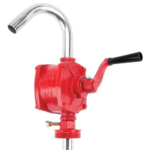 Performance Tool W54270 Rotary Barrel Pump, Pumps Light to Medium Viscosity Oils, 3 Piece Suction Pipe, 30-55 Gallon Barrels, Bung Adapter - Image 4