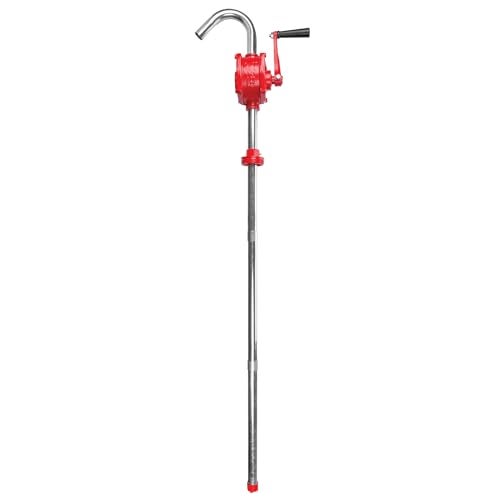 Performance Tool W54270 Rotary Barrel Pump, Pumps Light to Medium Viscosity Oils, 3 Piece Suction Pipe, 30-55 Gallon Barrels, Bung Adapter - Image 2