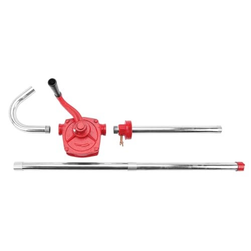 Performance Tool W54270 Rotary Barrel Pump, Pumps Light to Medium Viscosity Oils, 3 Piece Suction Pipe, 30-55 Gallon Barrels, Bung Adapter - Image 3