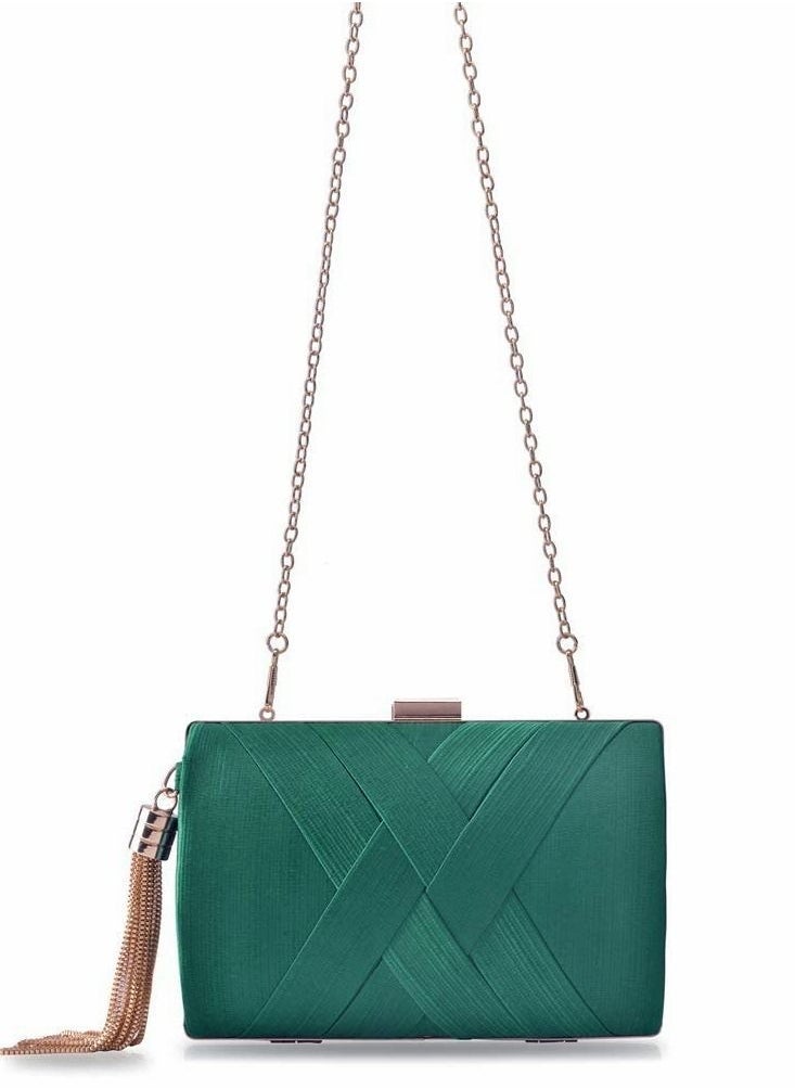 Y&D - Womens Evening Clutch Bag Designer Handbag, Lady Party Purse - Image 1