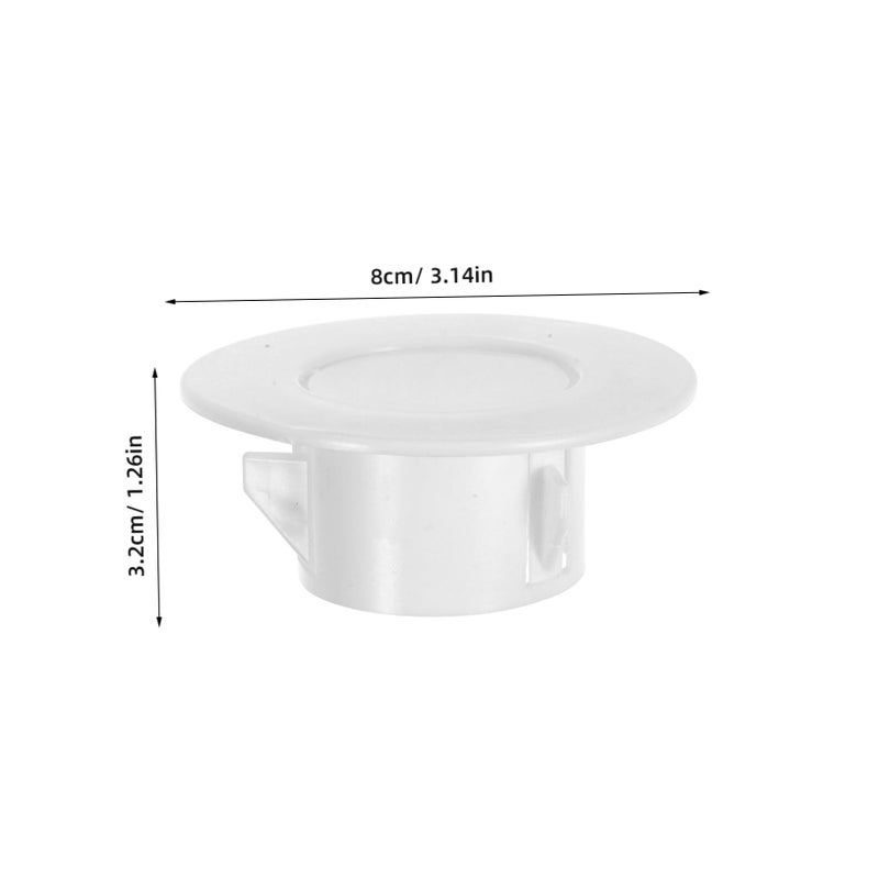 Wall Air Vent Cover Round Plate 8.00X8.00X3.20CM Easy to Install Hole Cap - Image 3