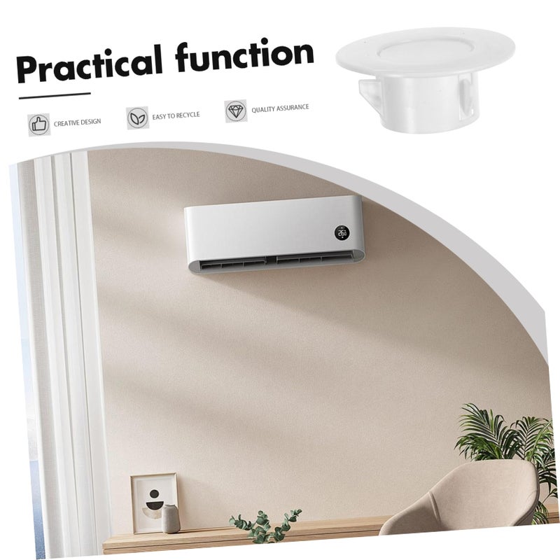 Wall Air Vent Cover Round Plate 8.00X8.00X3.20CM Easy to Install Hole Cap - Image 4