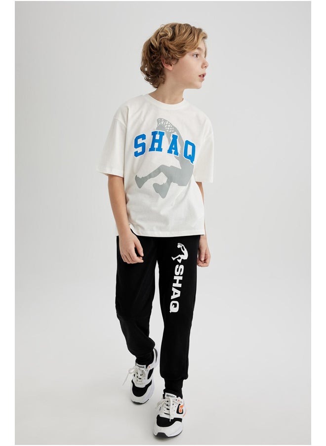 DeFacto - Boy Oversize Fit Crew Neck Knitted Short Sleeve T-Shirt - Image 1