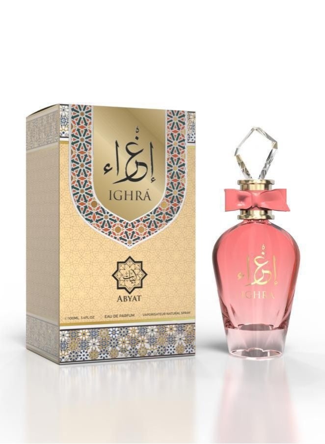 ABYAT Ighra EDP For Women,  Long Lasting Floral Scent  100 ML - Image 3