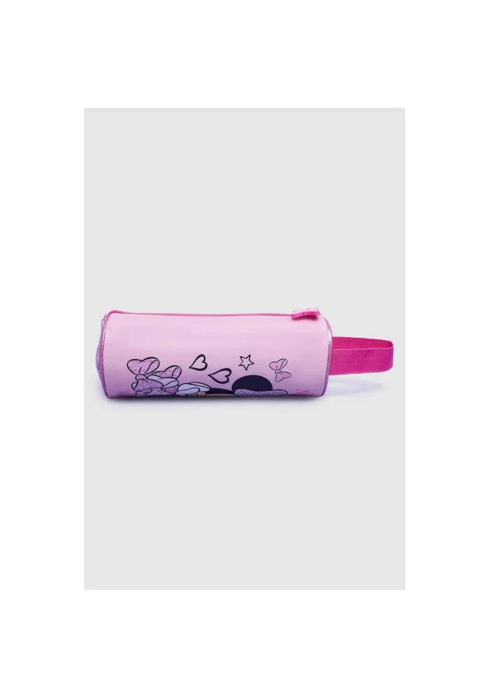 R&b Minnie Mouse Print Pencil Pouch