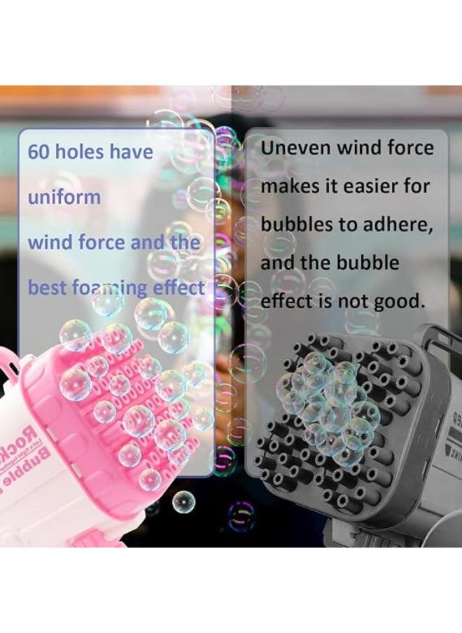 Rocket Launcher Bubble Machine Gun