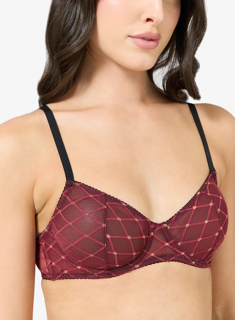 Ginger 2 PC Sheer Lingerie Set - Image 2