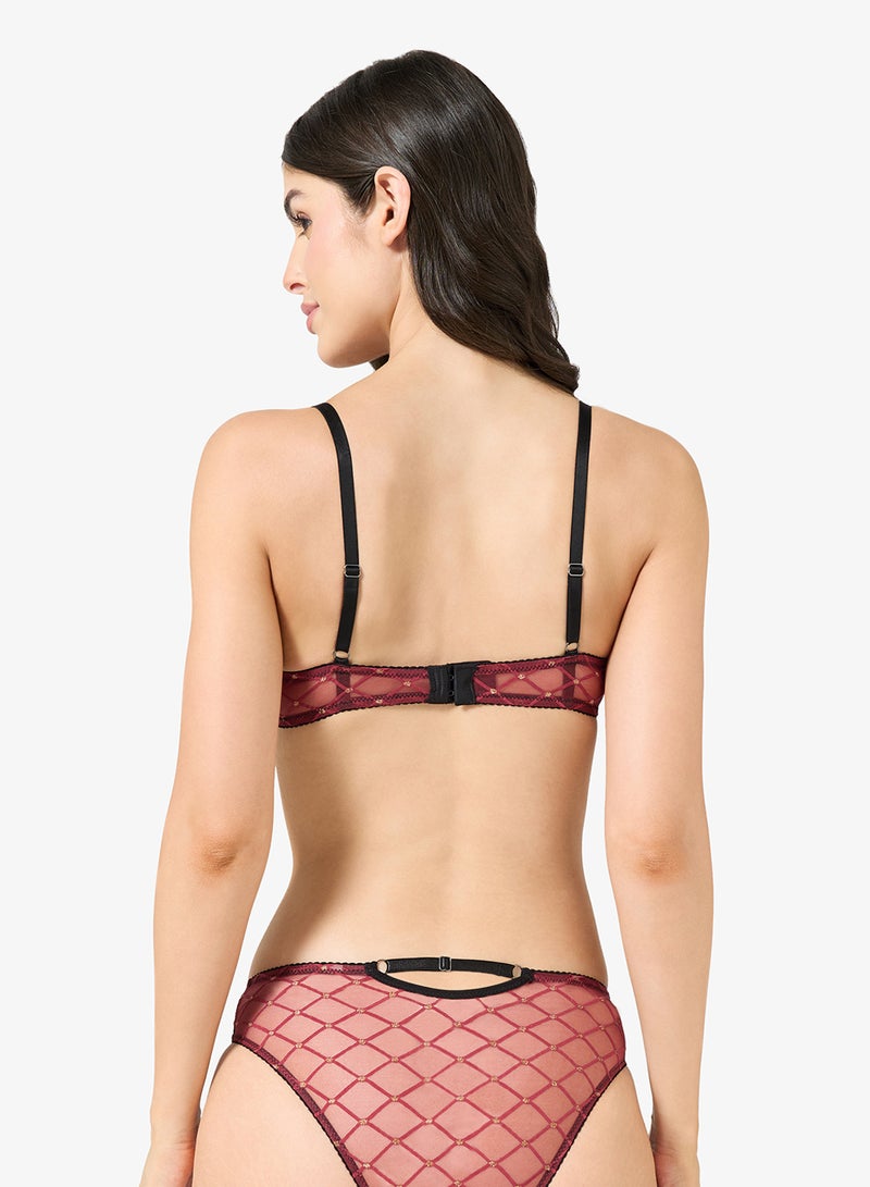 Ginger 2 PC Sheer Lingerie Set - Image 4