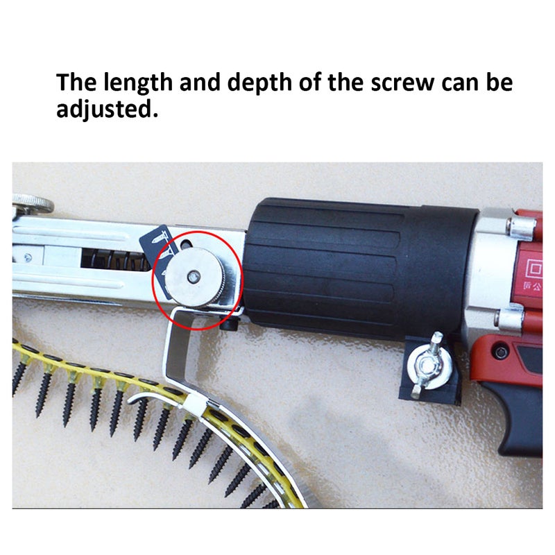 مثقاب كهربائي محمول باليد متعدّد الوظائف متعدد الألوان 27 x 7 x 8سم - Image 2