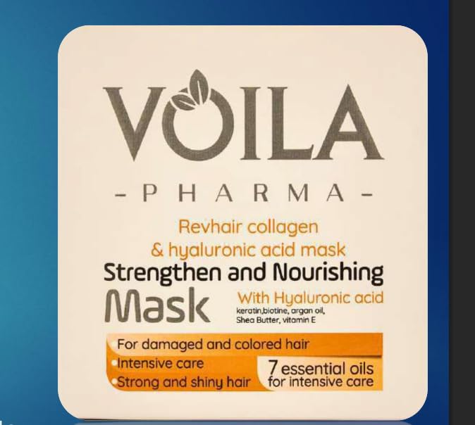 Viola Hair Mask Hydrates Hair Repairs Damage Enhances Moisture Improves Hair Texture - 500ml