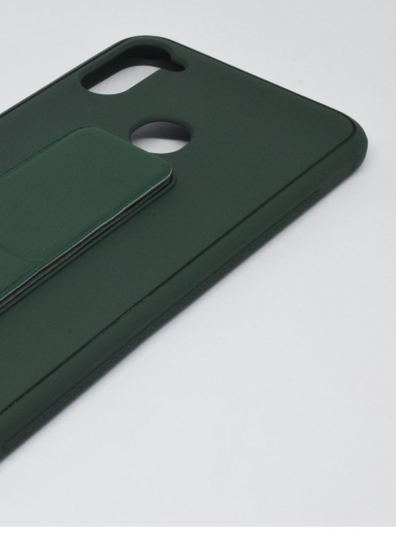 BORTONY Galaxy A11 Case, Fully Covered With Finger Grip Stand Holder Anti Slip Shockproof Protective Case Cover For Samsung Galaxy A11 - Image 4