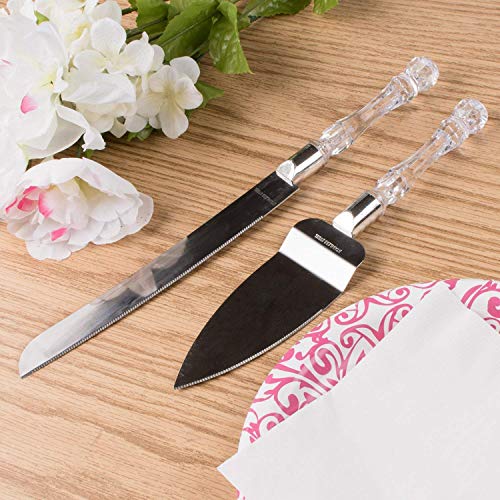 Black Olive Cake Cutter Knife with Serving Tool for Cake Fancy Designer Cake Decoration Tools with Acrylic Handle for Pizza, Cake, and Multiple Use. - Image 2