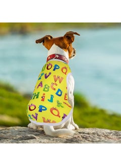 Saintrygo Saintrygo 10 Pcs Lovely Puppy Shirts Print Dog Clothes Breathable Pet Cartoon Dog Shirt Clothes Sweatshirt for Dog Puppy Cat(Medium)  - Image 5