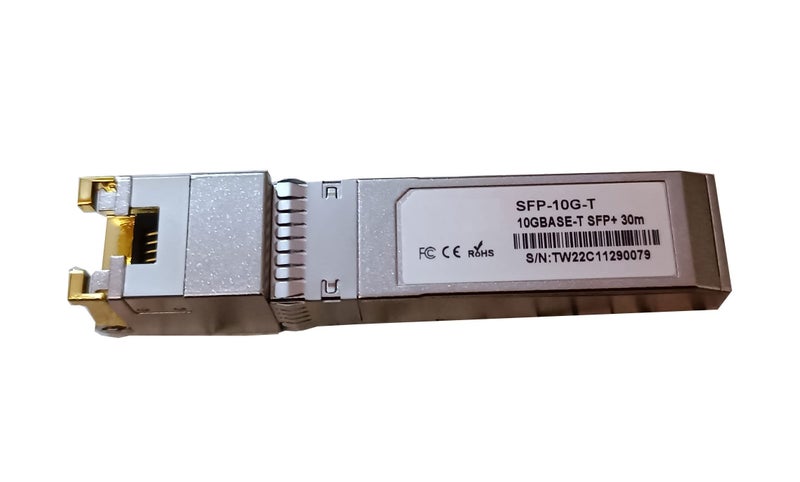 Hanutech 10G SFP+ Electrical RJ45 Optical Transceiver 10Gbase-T SFP+ Ethernet Copper Module 30M - Image 2