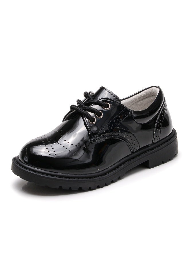 Shougu New Boys' Leather Shoes 