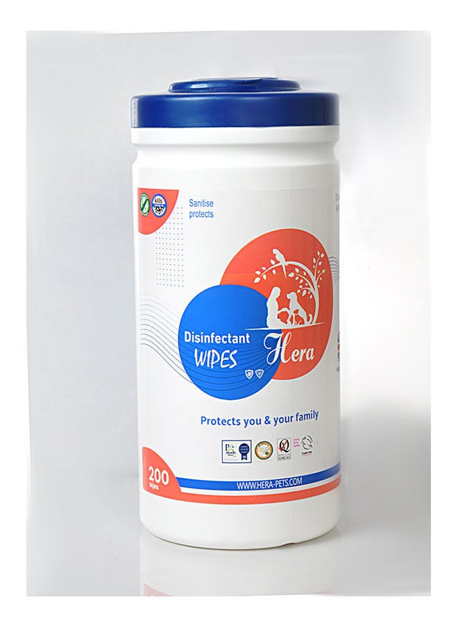 Hira - Pets Wipes Anti-Ticks Fleas Parvo 200 Sheet - Image 1