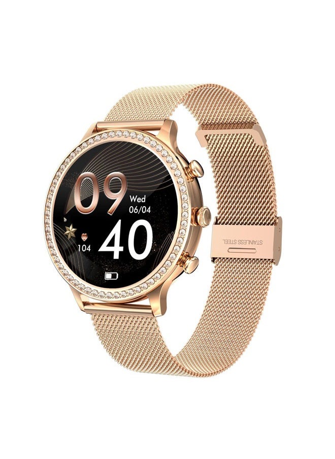 Generic Women's smartwatch IP67 waterproof activity tracker for Android and iOS phones, with full touch color screen heart rate monitor and sleep monitor  - Image 1