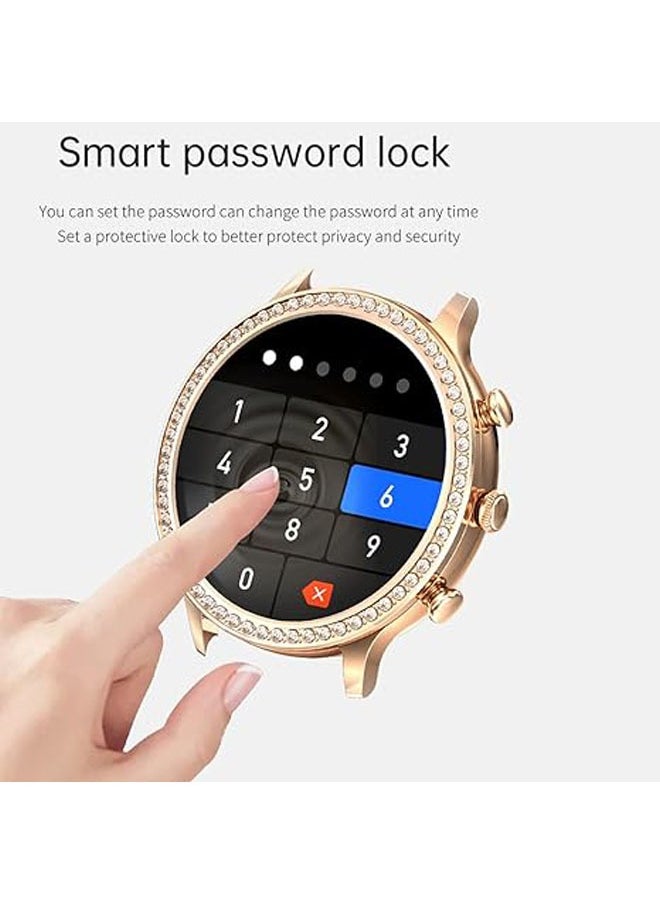 Generic Women's smartwatch IP67 waterproof activity tracker for Android and iOS phones, with full touch color screen heart rate monitor and sleep monitor  - Image 4