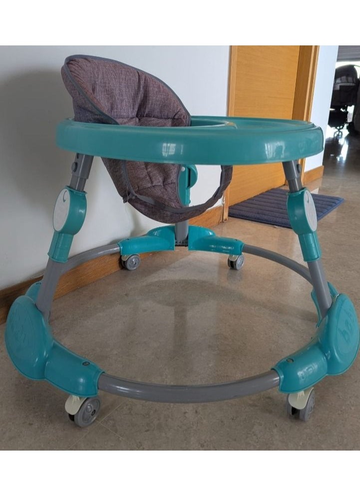 Baby Walker - Baby Walker With Toys And Music - Baby Walker - Teaching The Child To Walk - Adjustable In Height And Easily Foldable - For Teaching Children To Walk And Strengthening Leg Muscles - Anti-Roll And A Fun Babysitter, Ideal For The Child And A Designated Place For Eating - Image 1