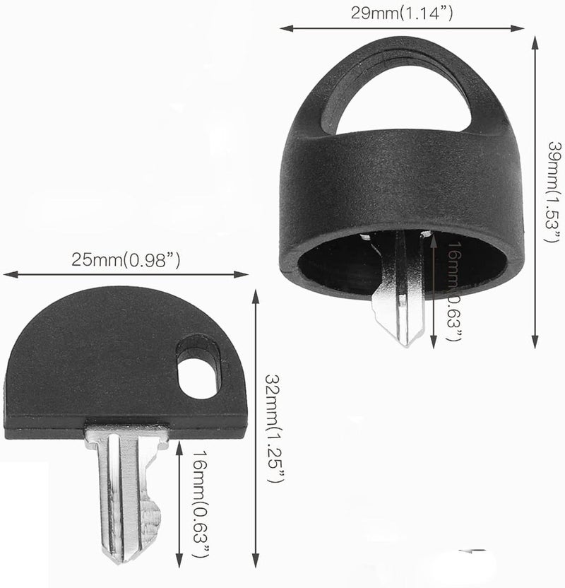 linpel Mobility Scooter Accessories, Deluxe Easy Pull Key Set for Pride Mobility Scooter Accessories, Premium Replacement Keys forr,Power Mobility Scooter, gogo Ultra lx Power Wheel Chair (Set of 4) - Image 4