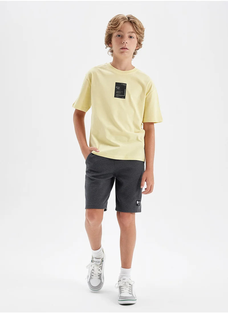 DeFacto Woven Label Detailed Shorts