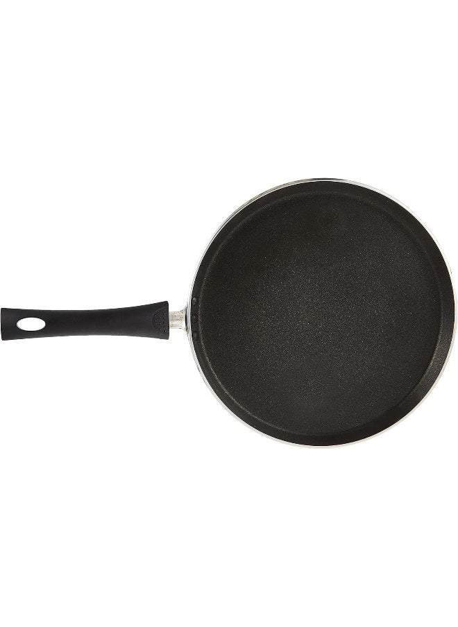 RAJ Raj Flat Dosa Tawa Fry Pan with Handle, 30 CM, Black, KT0001, Suitable for Dosa, Crepe, Pancake, Omelette, Chapati, Roti, Paratha  - Image 3