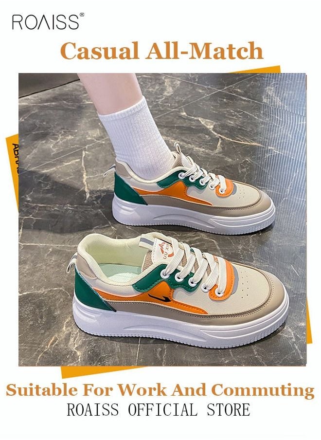 Ladies Canvas Shoes Casual Shoes Sports Breathable and Wear-Resistant Street Style Mid-Top Sneakers Women's Fashion All-Match Color Block Sneakers - pzsku/ZA98B10E7639B19E082A1Z/45/_/1691639616/d45e54bb-77c0-4874-8678-426ecf1d1596