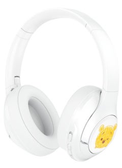 Original Disney Headphones LK-03 Wireless Bluetooth 5.0 Gaming Headset Sports Earphone Luminous Version headphones (White)