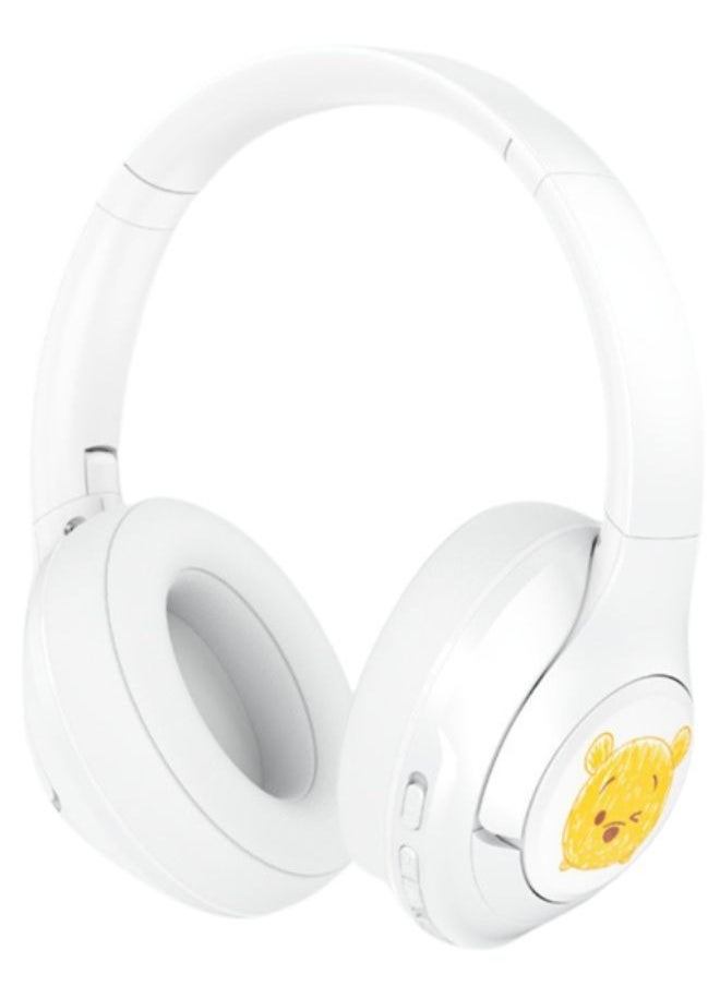 Disney - Original Disney Headphones LK-03 Wireless Bluetooth 5.0 Gaming Headset Sports Earphone Luminous Version headphones (White) - Image 1