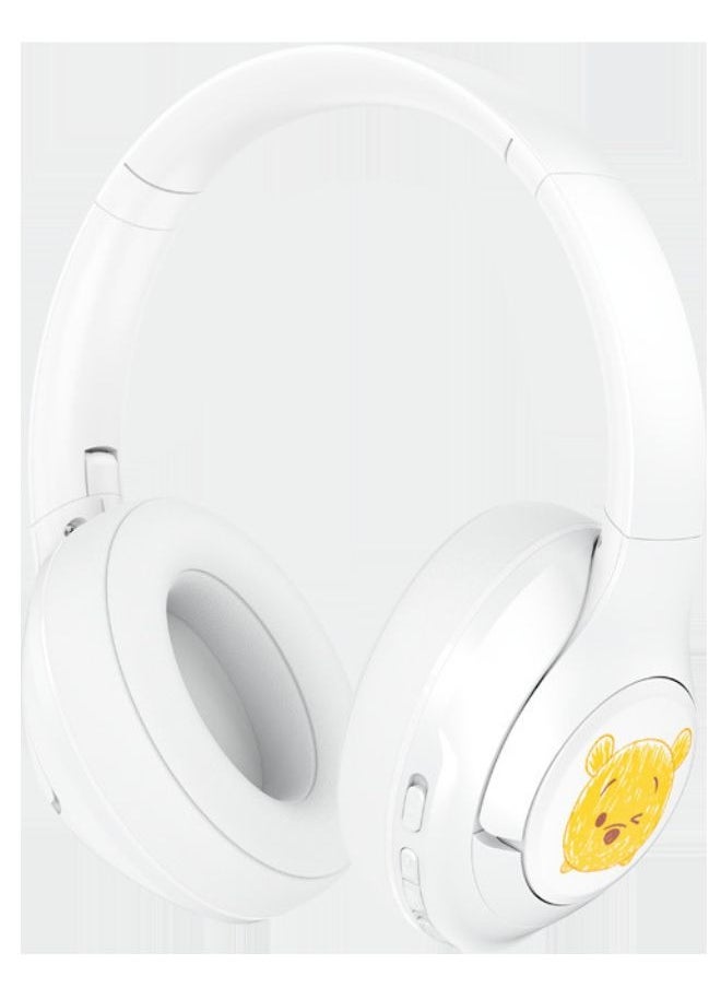 Disney - Original Disney Headphones LK-03 Wireless Bluetooth 5.0 Gaming Headset Sports Earphone Luminous Version headphones (White) - Image 1