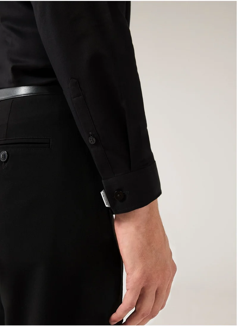 Theodore The Quintessential Black Shirt
